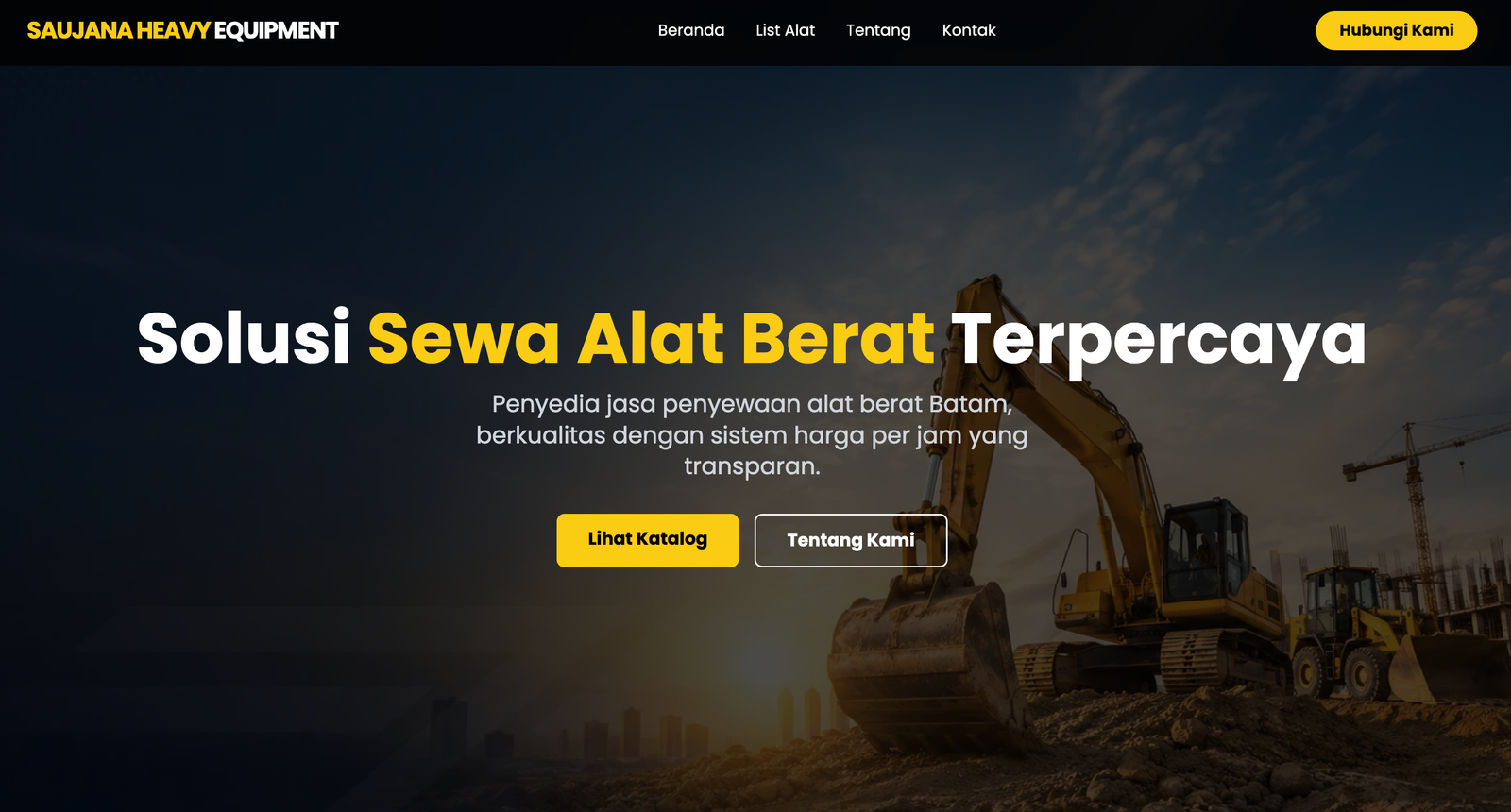 Sewa Alat Berat & Campaign