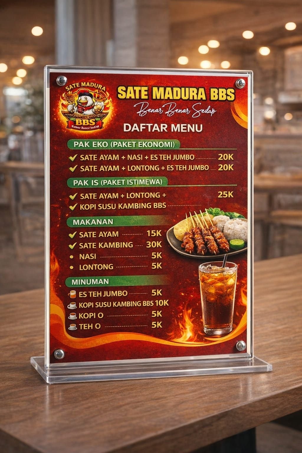 Daftar Menu